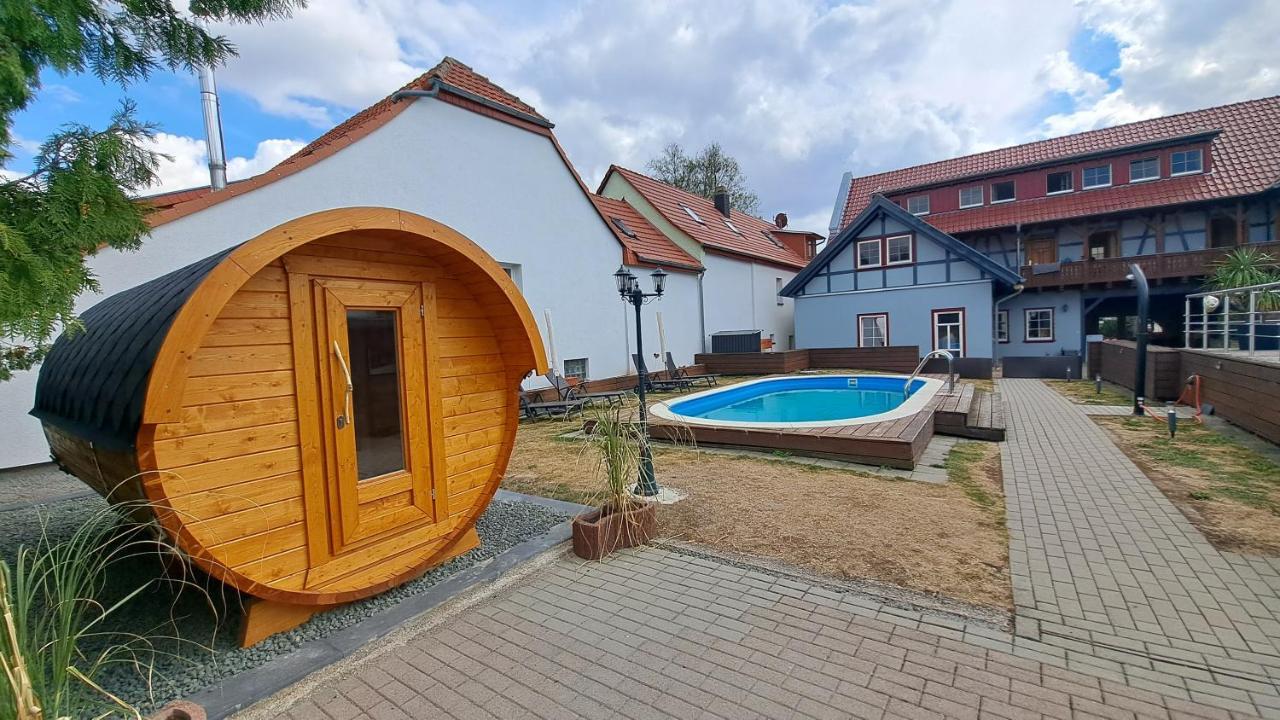 B&B Talstation Ferienwohnung Fuer 2 Personen Horselberg-Hainich المظهر الخارجي الصورة