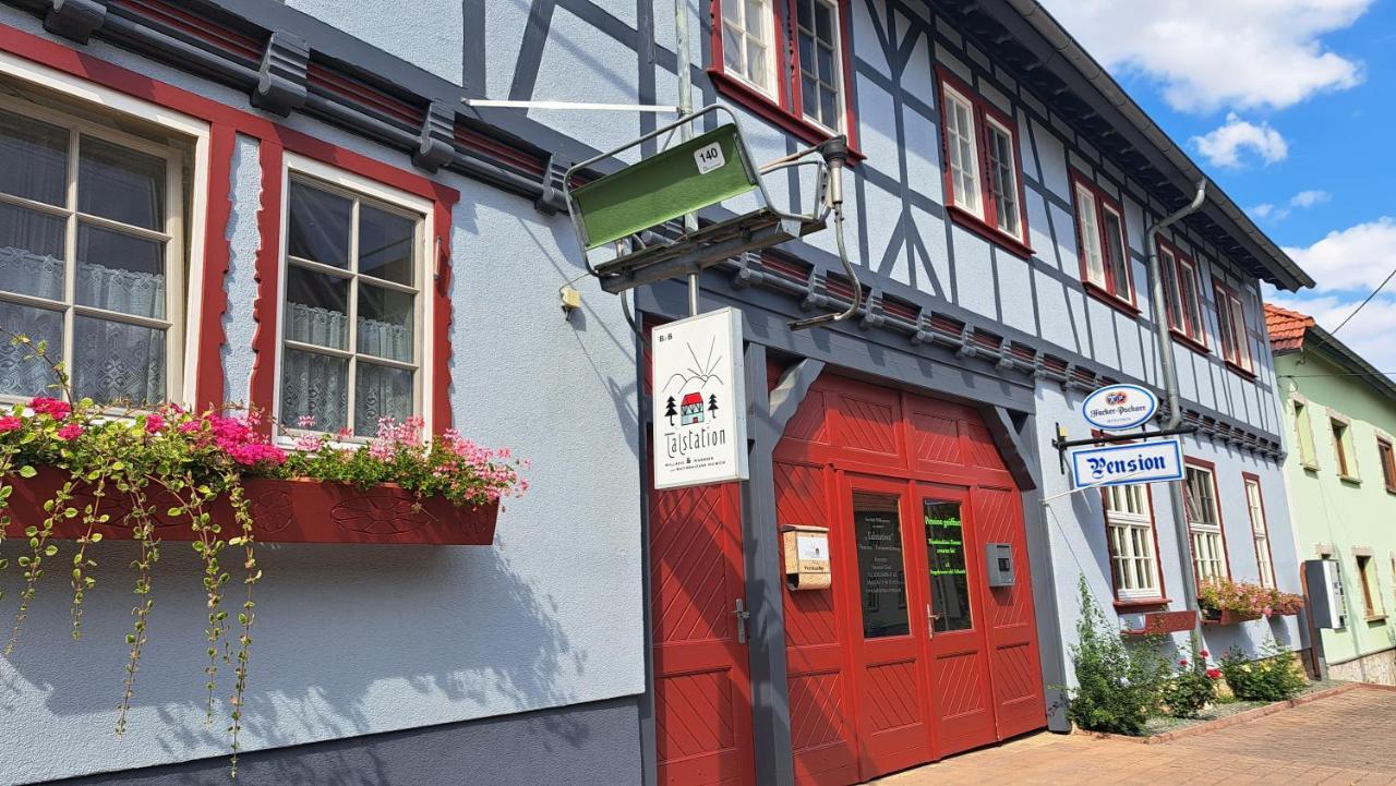 B&B Talstation Ferienwohnung Fuer 2 Personen Horselberg-Hainich المظهر الخارجي الصورة