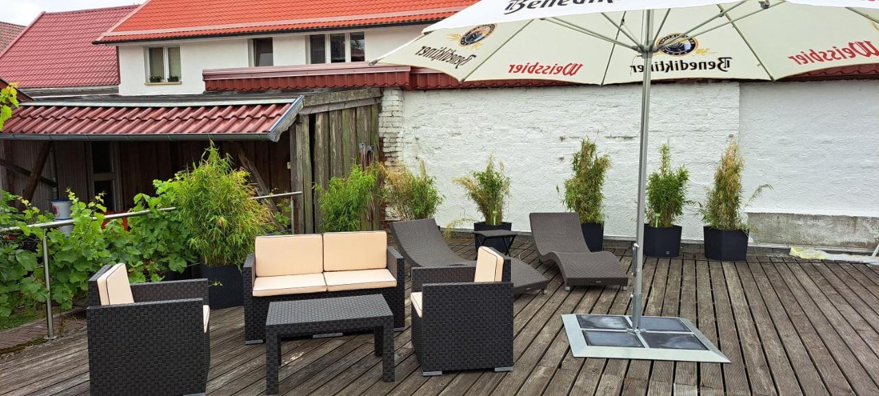 B&B Talstation Ferienwohnung Fuer 2 Personen Horselberg-Hainich المظهر الخارجي الصورة